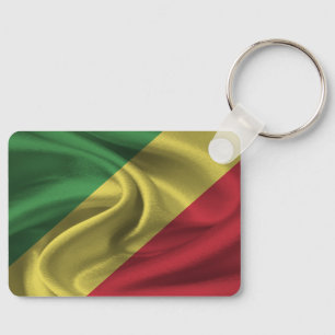 Porte-clés du drapeau de la République du Congo