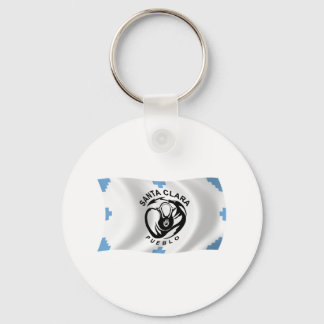 Porte-clés du drapeau du pueblo de Santa Clara