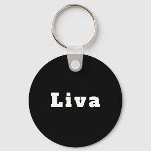 Porte-clés du nom de Liva