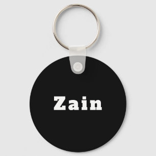 Porte-clés du nom de Zain