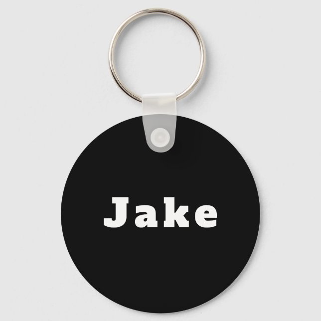 Porte-clés du nom Jake (Recto)