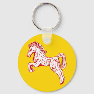 Porte-clés du zodiaque du cheval du Nouvel An chin