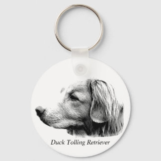 Porte-clés Duck Tolling Retriever Chien Gravure Images
