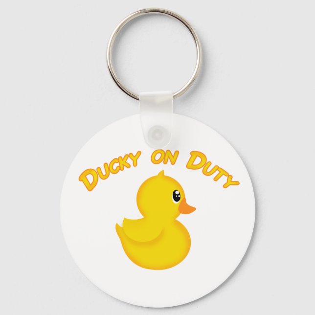 Porte-clés Ducky en service (Recto)