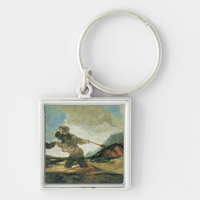 Porte-clés Duel de Francisco Jose de Goya y Lucientes | avec (Devant)