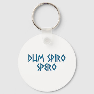 Porte-clés dum spiro spero Latein latin