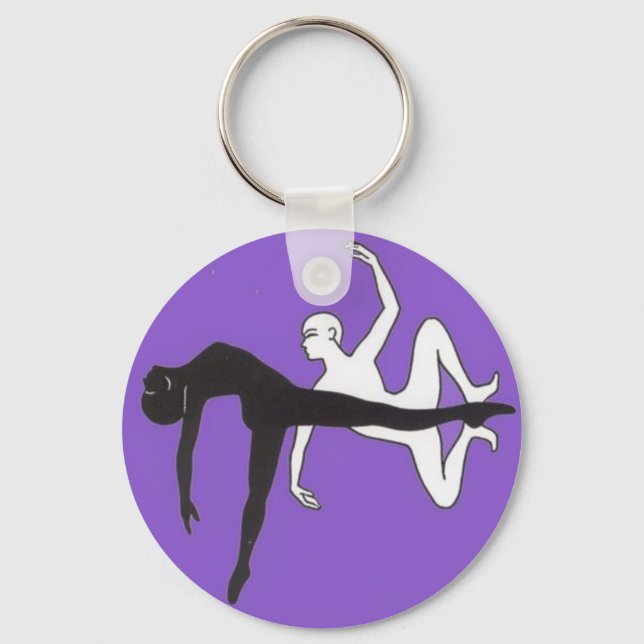 Porte-clés Duo danse (Recto)