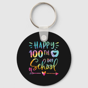 Porte-clés Dye Happy 100e jour d'école enseignant élève 100 