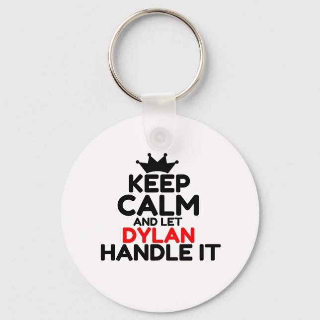 PORTE-CLÉS DYLAN (Recto)