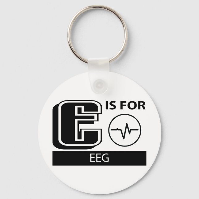 Porte-clés E Est Pour EEG (Recto)