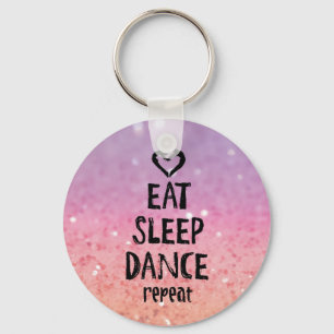 Porte-clés EatSleepDanceglitter.jpg