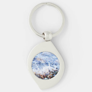 Porte-clés Eau bleue