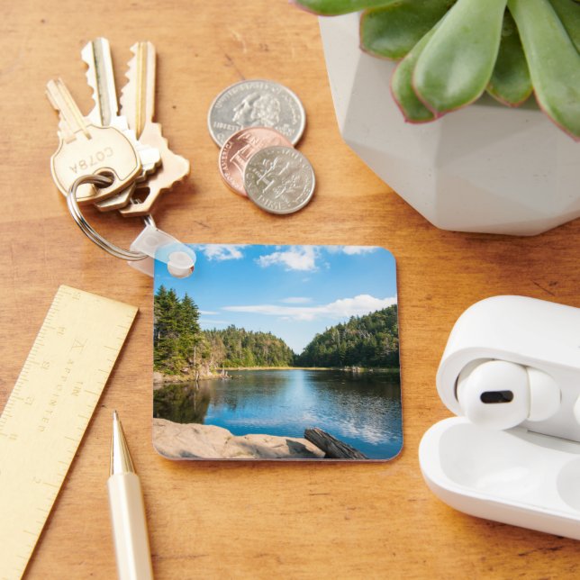 Porte-clés Eau | Spruce Lake Québec, Canada (Bureau)