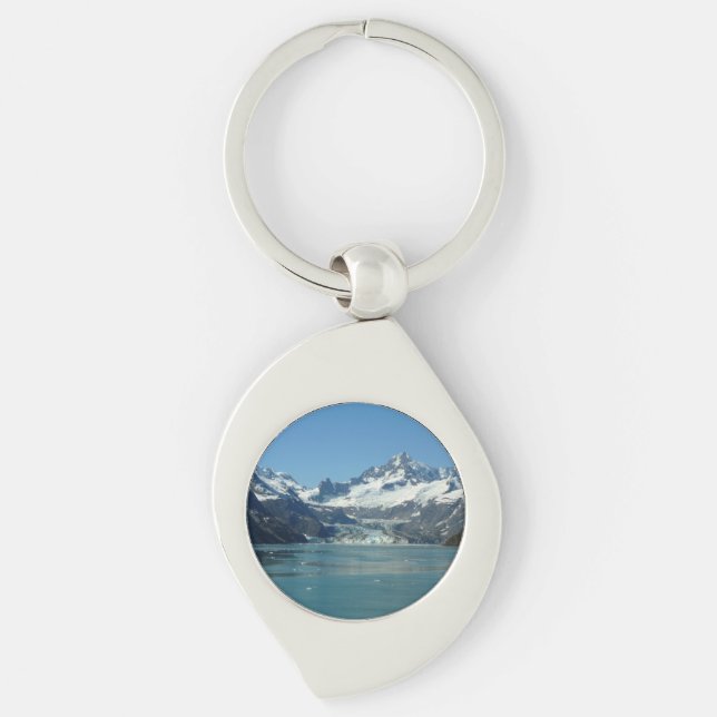 Porte-clés Eaux glaciaires de l'Alaska (Devant)