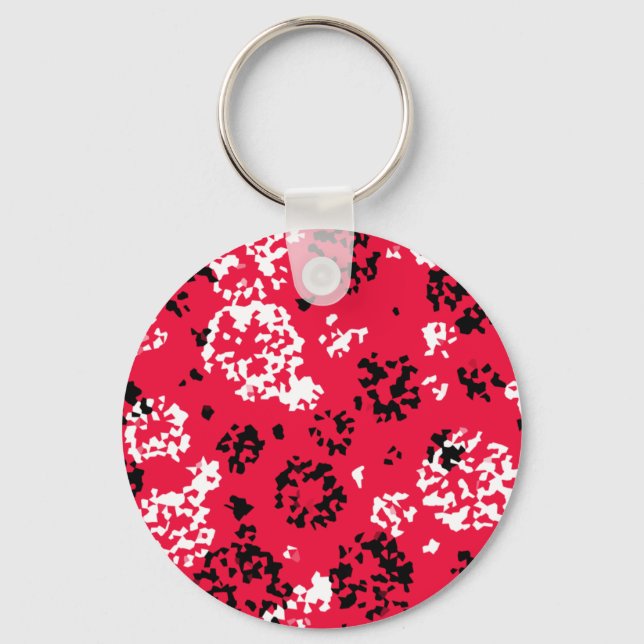 Porte-clés Ebira - Design abstrait (Recto)