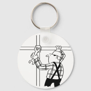Porte-clés Échafaudage avec échafaudage