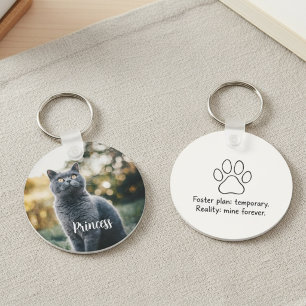Porte-clés Échec de placement pour toujours mon empreinte de