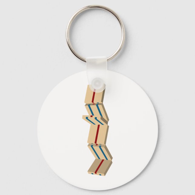 Porte-clés échelle de jacob (Recto)