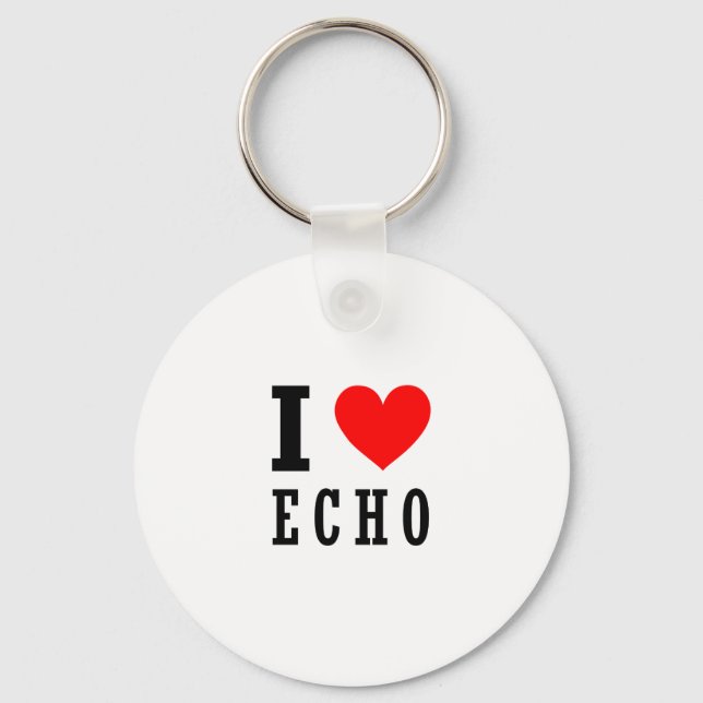 Porte-clés Echo, Alabama (Recto)