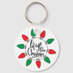 Porte-clés Éclairage comme Noël