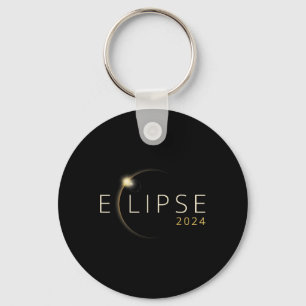 Porte-clés Éclipse solaire 2024 Éclipse solaire totale 4.08.2