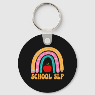 Porte-clés École Slp Crayon Arc-en-ciel Femmes Byck À l'école