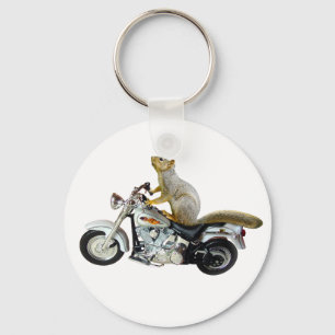 Porte-clés Écureuil sur la moto