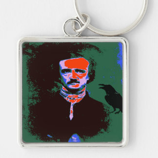 Porte-clés Edgar Allan Poe Pop Art