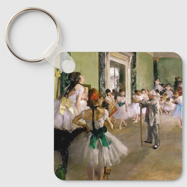 Porte-clés Edgar Degas La Classe de Danse (Recto)