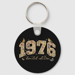 Porte-clés Édition limitée 50e anniversaire floral 1976