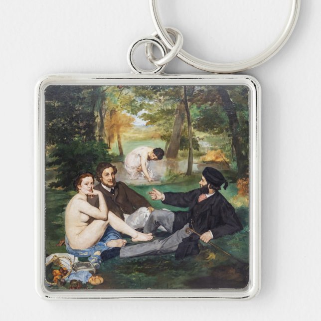 Porte-clés Edouard Manet - Déjeuner sur l'herbe (Devant)