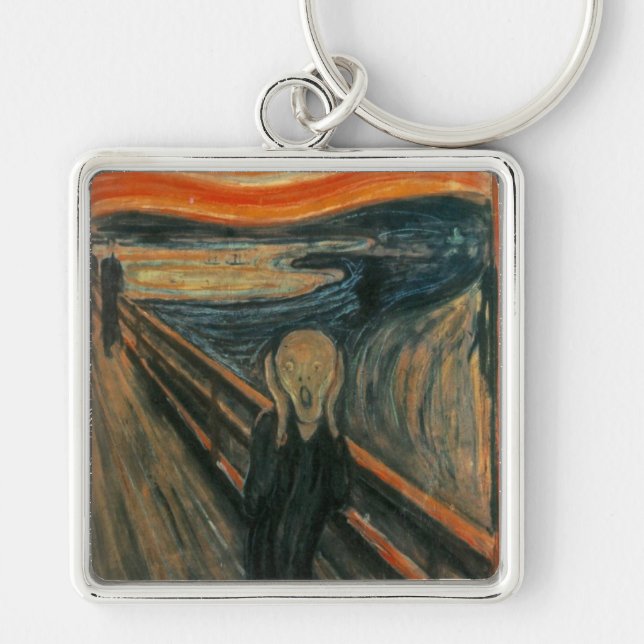 Porte-clés Edvard Munch - Le cri (Devant)