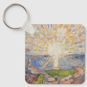 Porte-clés Edvard Munch Peinture murale Le Soleil (Solen) (19