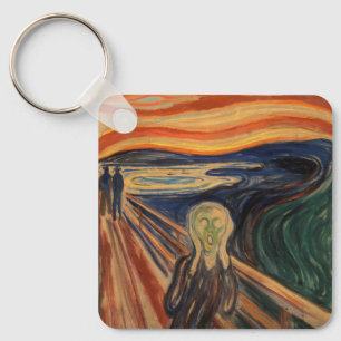 Porte-clés Edvard Munch Peinture The Scream (Skrik) 1910