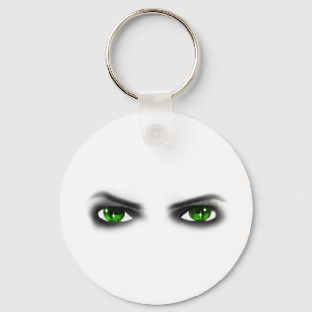 Porte-clés Eerie Green Eyes (Recto)