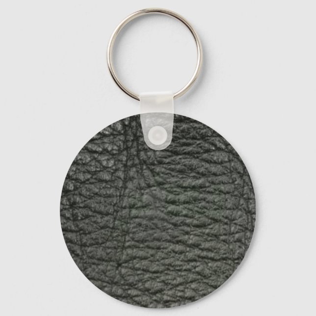 Porte-clés Effet Noir Leather (Recto)