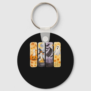 Porte-clés Éffrayant Halloween sot-oie Citrouille Ghost Treat
