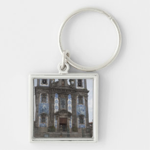Porte-clés Église de Santo Ildenfonso avec des panneaux de