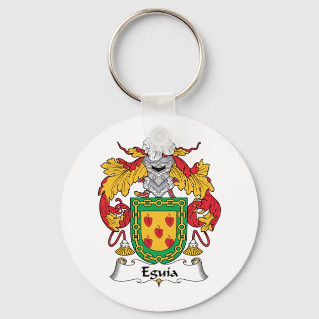 Porte-clés Eguia Family Crest (Recto)