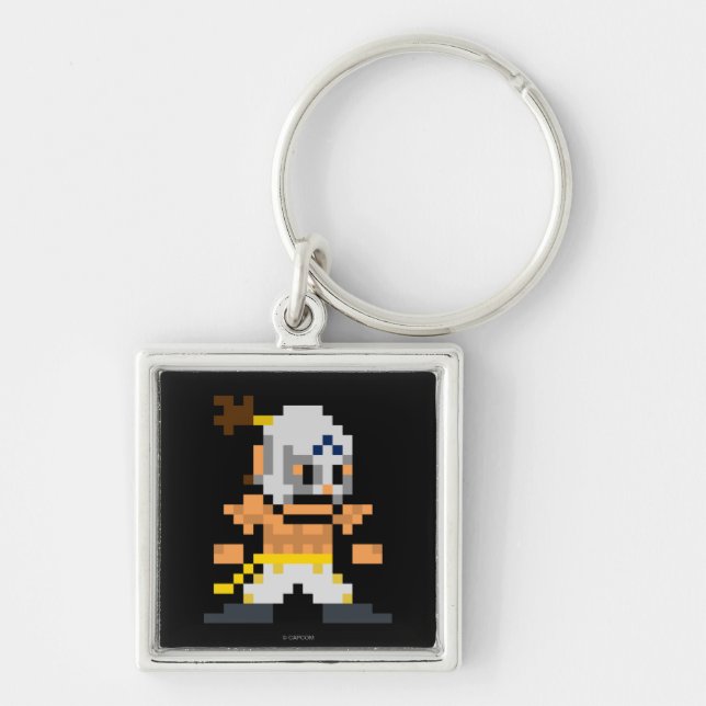 Porte-clés EL à 8 bits Fuerte (Devant)