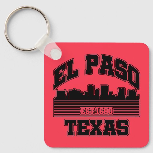 Porte-clés El Paso, Texas (Recto)