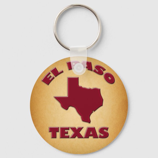 PORTE-CLÉS EL PASO, TEXAS (Recto)