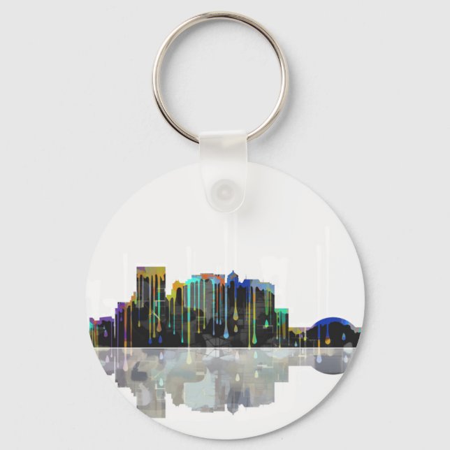 Porte-clés El Paso Texas Skyline (Recto)