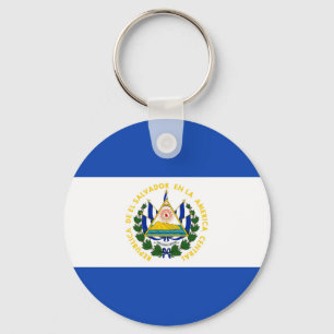 Porte-clés El Salvador Flag Keychain