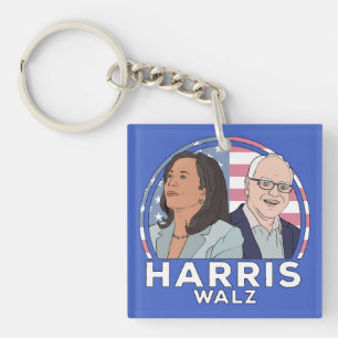 Porte-clés Élection de Harris Walz