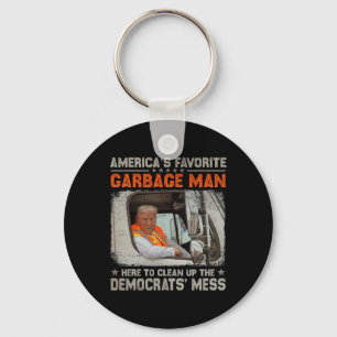Porte-clés Élection Trump 2025 Trump Garbyge Homme Vote Trump