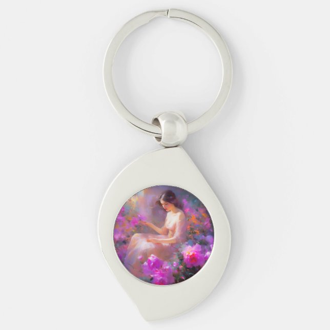 Porte-clés Élégance sensuelle (Devant)