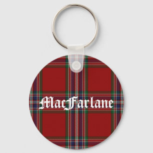 Porte-clés Élégant MacFarlane Tartan Plaid
