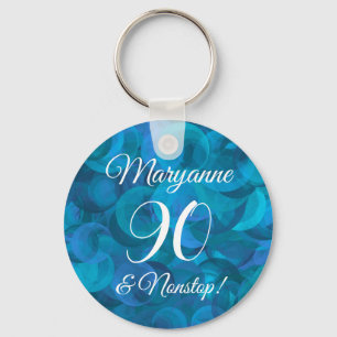Porte-clés Elegant Ocean Blue 90 et soirée d'anniversaire san