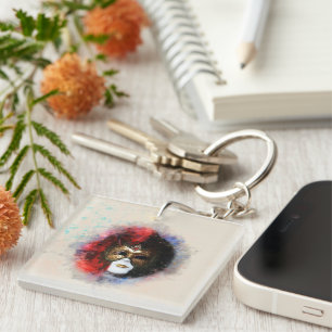 Porte-clés Elégant Porte - clé de Masque de Carnaval vénitien